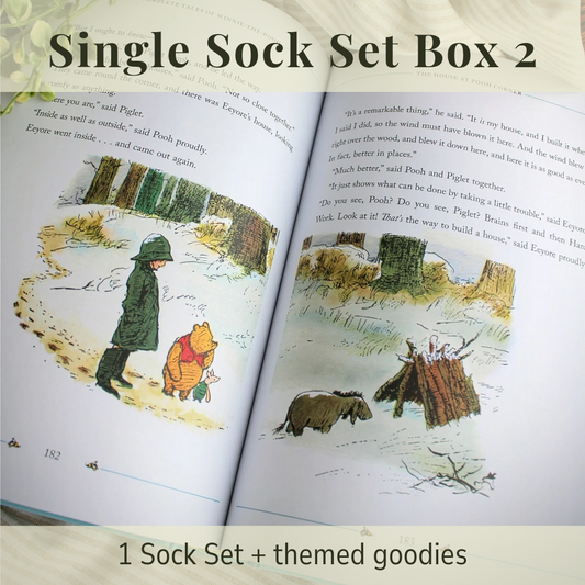 The Many Advent·ures of Winnie the Pooh - Single Sock Set Box 2