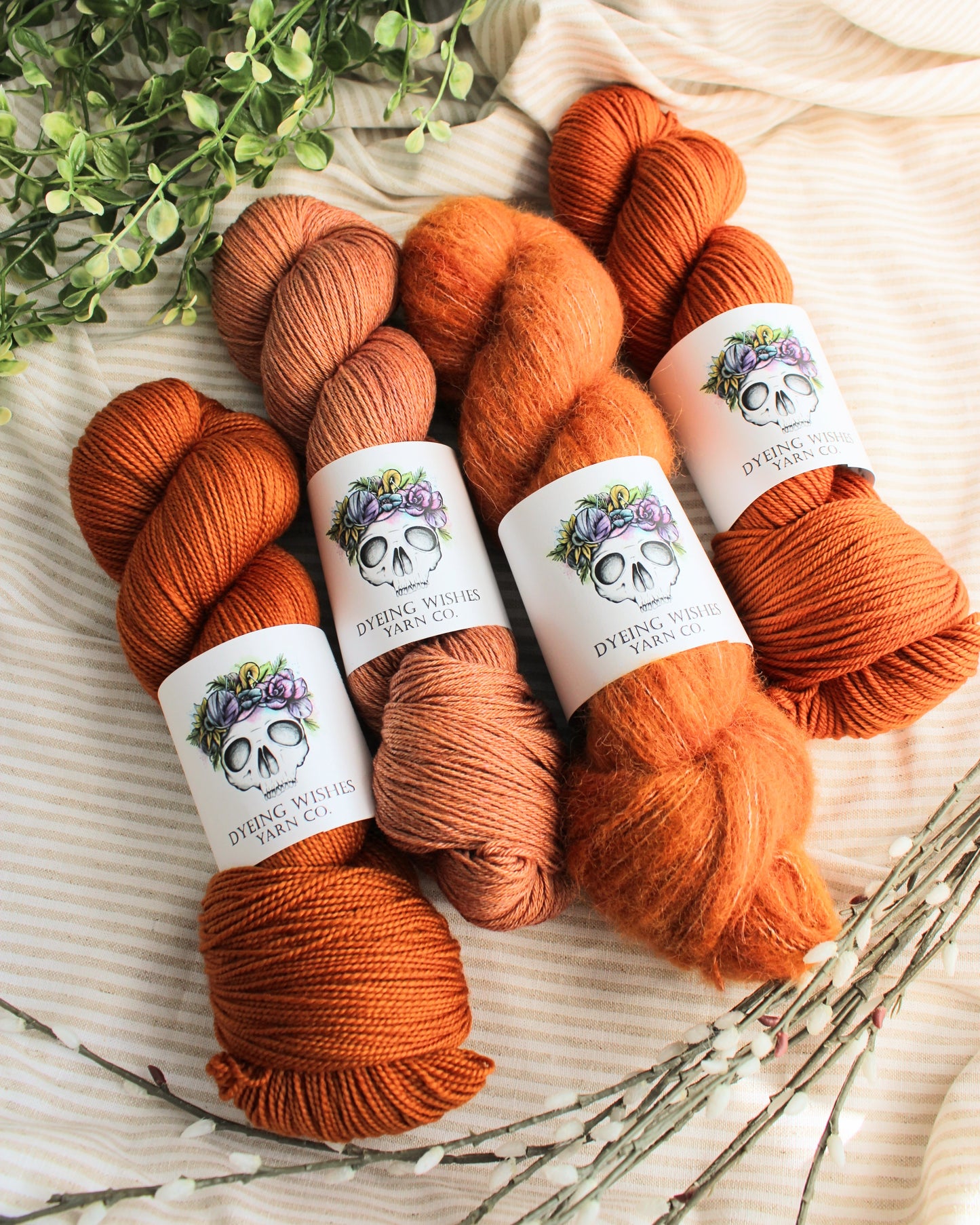 Pumpkin Spice Dyed to Order - 3 minimum